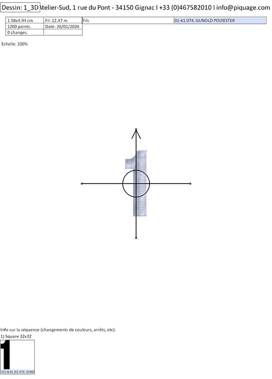 Programmes broderie 0-9 PUFFY