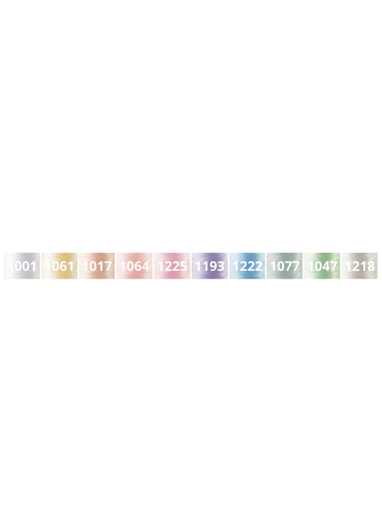 Assortiment de 10 bobines POLY DECO Pastel SULKY by GUNOLD | Le Fil de vos Idées