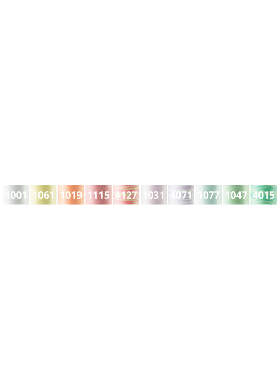 Assortiment de 10 bobines COTTON 12 Pastel SULKY by GUNOLD | Le Fil de vos Idées