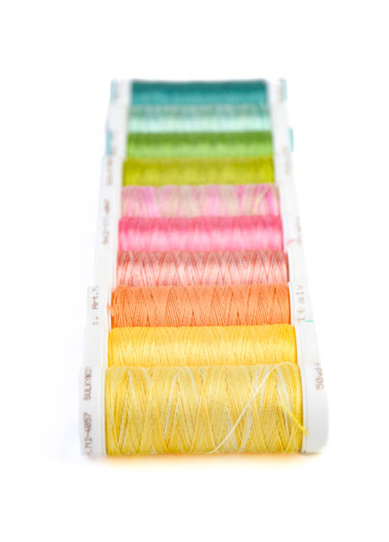 Assortiment de 10 bobines Mix Printemps SULKY by GUNOLD | Le Fil de vos Idées