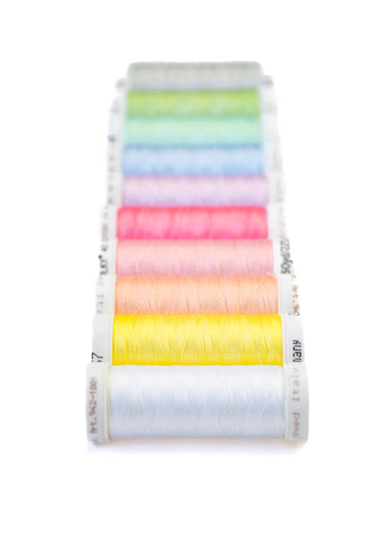 Assortiment de 10 bobines RAYON Pastel SULKY by GUNOLD | Le Fil de vos Idées
