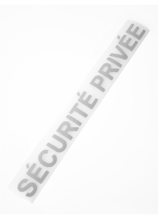 Bandeau Sécurité Privée Rétroréfléchissant BRUNEEL | Le Fil de vos Idées