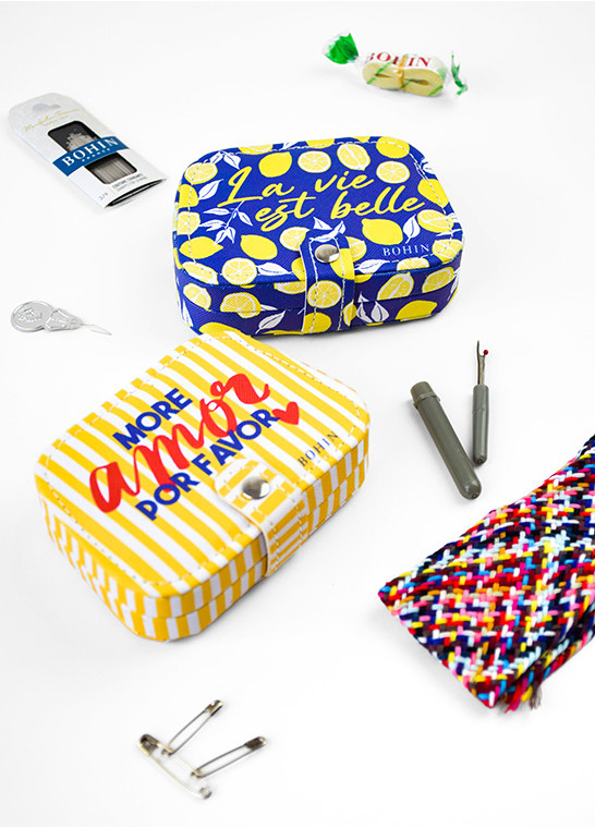 Trousse de couture Dolce Vita More amor por favor BOHIN | Le Fil de vos Idées