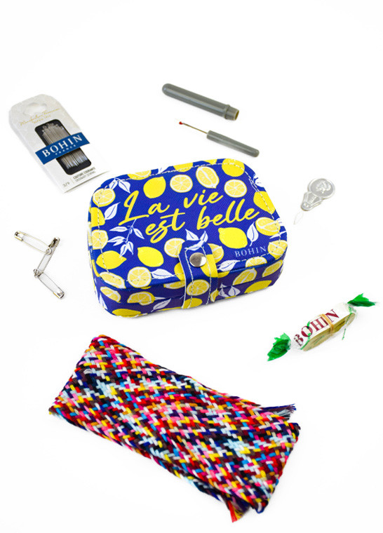 Trousse de couture Dolce Vita La vie est belle BOHIN | Le Fil de vos Idées