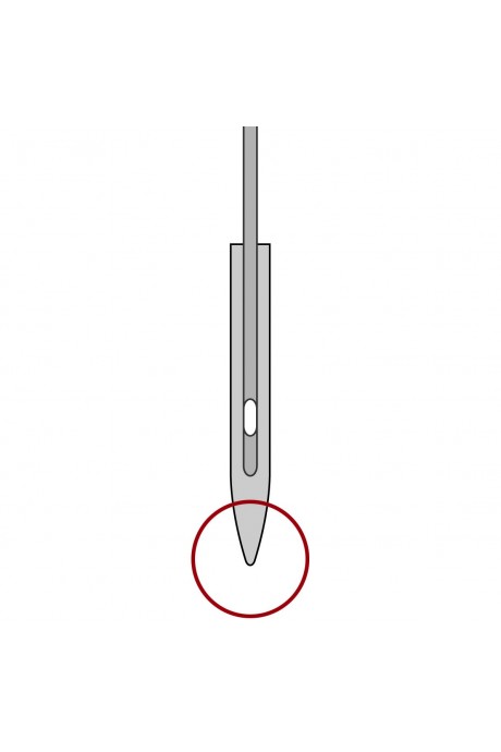 Aiguilles industrielles titane pointe semi-arrondie FFG/SES ORGAN | Le Fil de vos Idées